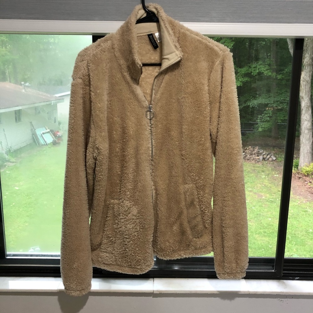 Zip-Up Soft Teddy Coat Jacket 🦋